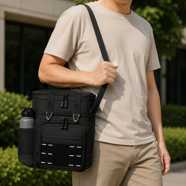 Insulated Lunch Bag with Cooling Support & Organized Storage for Effortless Meal Transport 0