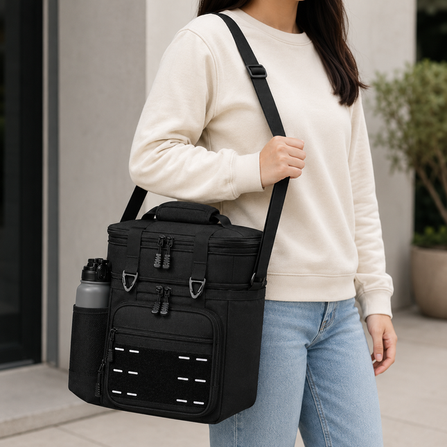 Insulated Lunch Bag with Cooling Support & Organized Storage for Effortless Meal Transport 1