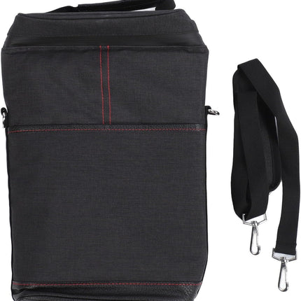 Insulated Wine Tote Bag for 2 Bottles with Adjustable Strap | Durable Canvas Carrier for Safe Travel 2