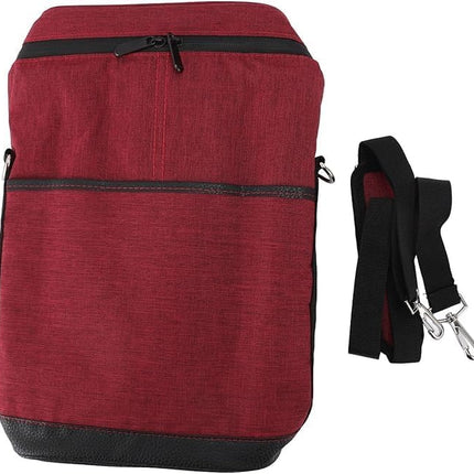 Insulated Wine Tote Bag for 2 Bottles with Adjustable Strap | Durable Canvas Carrier for Safe Travel 8