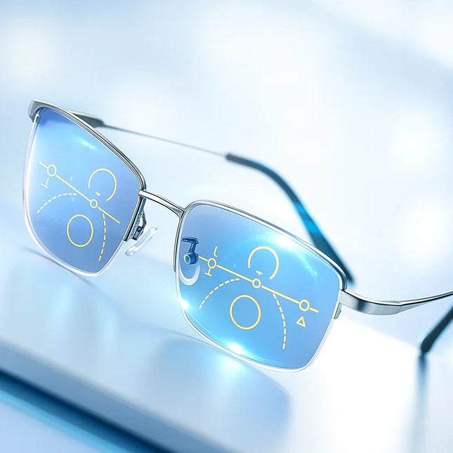 Intelligent Progressive Glasses | Cutting-Edge Lenses for All-Day Clarity | Versatile Vision Solution 0