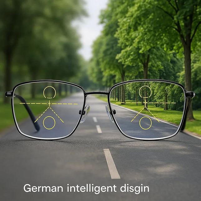 Intelligent Progressive Glasses | Cutting-Edge Lenses for All-Day Clarity | Versatile Vision Solution 1