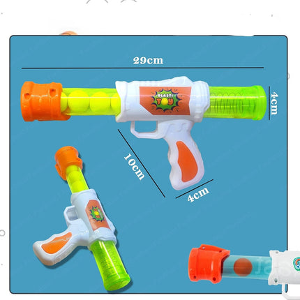 Interactive Air Pressure Shooting Game with 5 Soft EVA Balls | Safe Indoor & Outdoor Fun for Kids 3