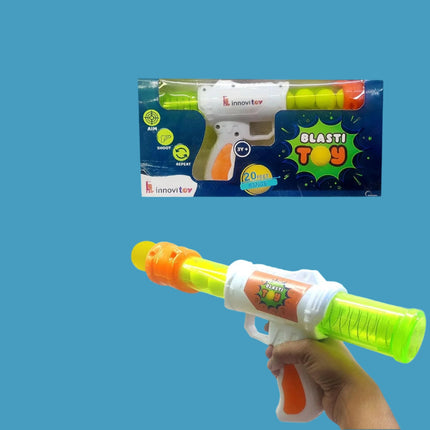 Interactive Air Pressure Shooting Game with 5 Soft EVA Balls | Safe Indoor & Outdoor Fun for Kids 5
