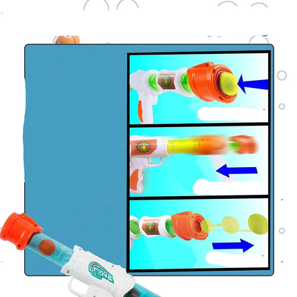 Interactive Air Pressure Shooting Game with 5 Soft EVA Balls | Safe Indoor & Outdoor Fun for Kids 6