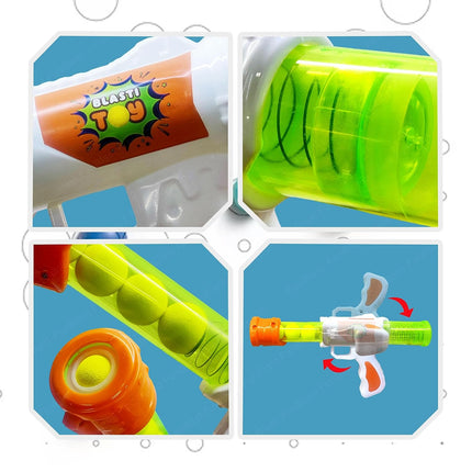 Interactive Air Pressure Shooting Game with 5 Soft EVA Balls | Safe Indoor & Outdoor Fun for Kids 7
