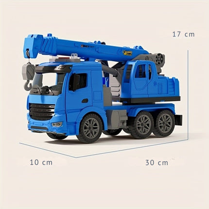 Interactive Crane Truck Toy | Lights & Sounds with Movable Parts | Engaging Play for Skill Development 5