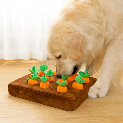 Interactive Dog Toy Snuffle Mat with Forage Design for Mental Stimulation 0