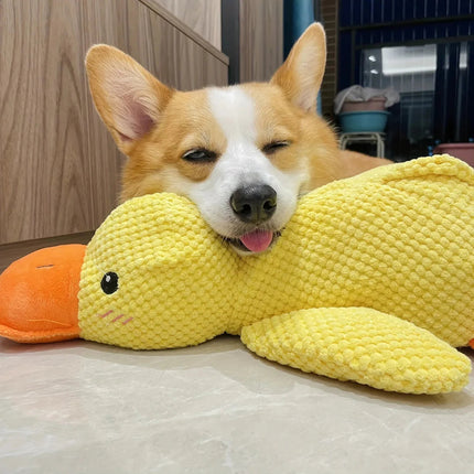 Interactive Dog Toy | Calming Duck with Quacking Sound | Engaging Chew Toy for Stress Relief 2