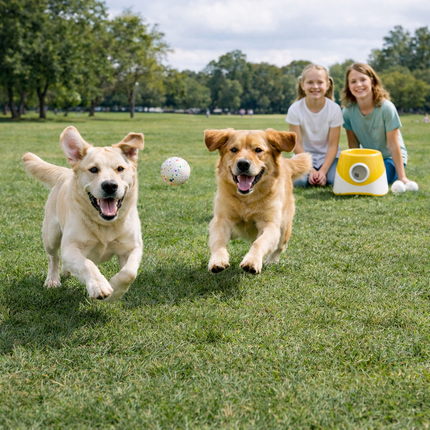 Interactive Dog Toy | Electronic Ball Launcher with Adjustable Distance | Fun Fetch Game for Active Dogs 6