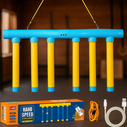 Interactive Kids Game | Reflex Reaction Trainer with Adjustable Speed | Fun Family Activity for Coordination Skills 0