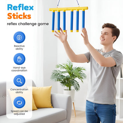 Interactive Kids Game | Reflex Reaction Trainer with Adjustable Speed | Fun Family Activity for Coordination Skills 5