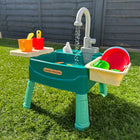 Interactive Kids Playset | Sink with Circulating Water Faucet & 19 Accessories | Engaging Role Play for Educational Fun 0