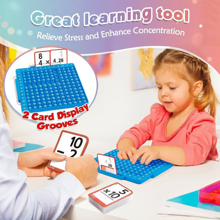 Interactive Math Learning Toy Set | Silicone Board & Flashcards for Fun Skill Building 3