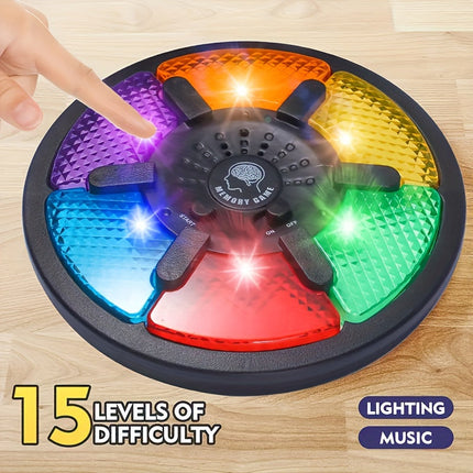 Interactive Memory Game for Kids with Light & Sound Effects | 15 Difficulty Levels for Cognitive Development 1