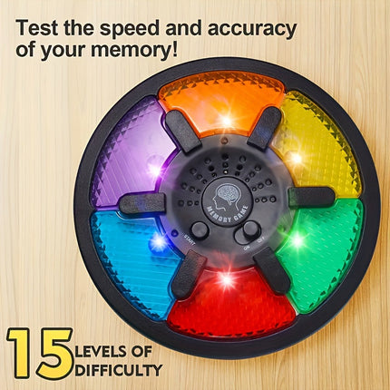 Interactive Memory Game for Kids with Light & Sound Effects | 15 Difficulty Levels for Cognitive Development 3