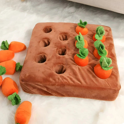 Interactive Plush Dog Toy Set | 12 Sniff-and-Seek Carrots for Engaging Playtime 4