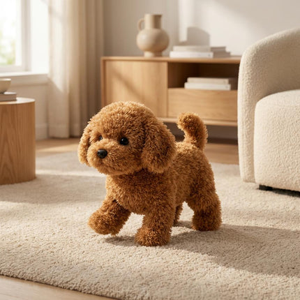 Interactive Plush Dog Toy | Realistic Moving Puppy with Soft Fabric | Engaging Companion for Kids Aged 4-6 1