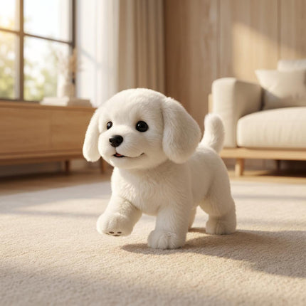 Interactive Plush Dog Toy | Realistic Moving Puppy with Soft Fabric | Engaging Companion for Kids Aged 4-6 5