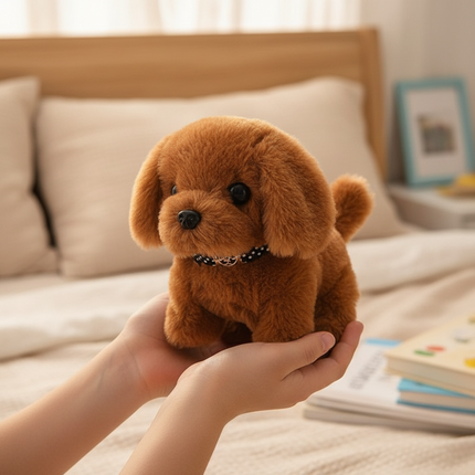 Interactive Plush Dog Toy | Walking & Barking Puppy for Engaging Play 7