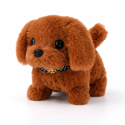 Interactive Plush Puppy Toy | Realistic Walking Robot Dog with Barking Sounds | Engaging Indoor Play for Kids 2