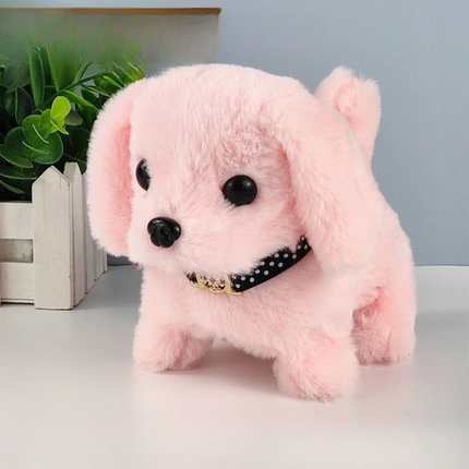Interactive Plush Puppy Toy | Robot Dog with Walking & Barking Features | Engaging Companion for Kids 4