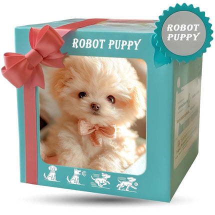 Interactive Plush Puppy Toy with Lifelike Motion & Touch Response | Comforting Companion for All Ages 7