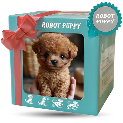 Interactive Plush Puppy Toy with Lifelike Motion & Touch Response | Comforting Companion for All Ages 8