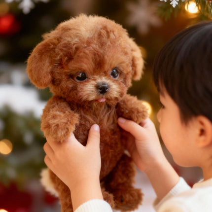 Interactive Plush Puppy Toy with Realistic Movements & Sounds | Eco-Friendly Companion for All Ages 4