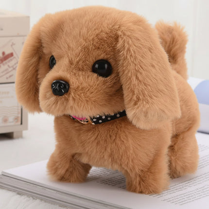 Interactive Plush Puppy | Robot Dog Toy with Walking & Barking Actions | Engaging Playtime Companion for Kids 2