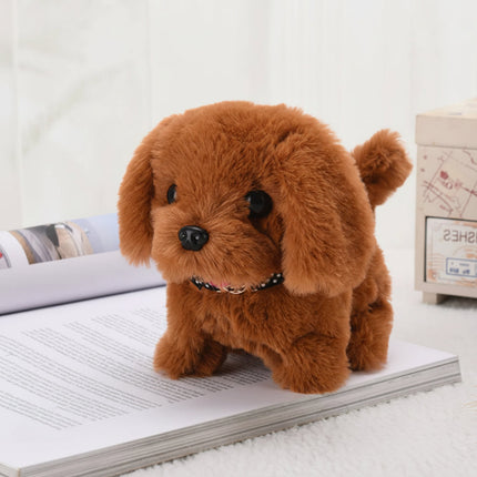 Interactive Plush Puppy | Robot Dog Toy with Walking & Barking Actions | Engaging Playtime Companion for Kids 3