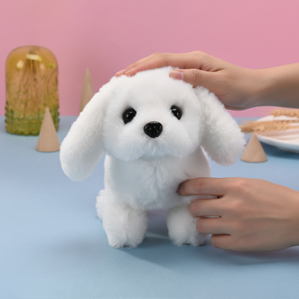 Interactive Plush Toy Puppy with Walking & Barking Features | Engaging Companion for Kids 1