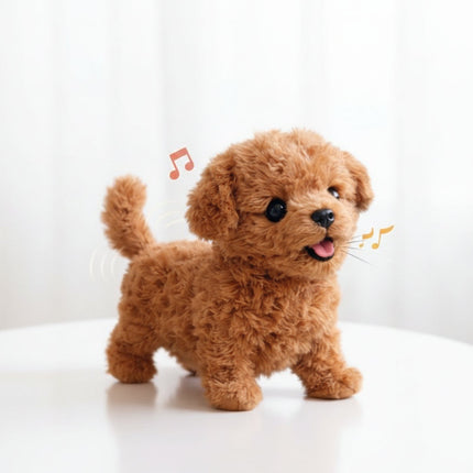 Interactive Plush Toy Puppy with Walking & Barking Features | Engaging Companion for Kids 2