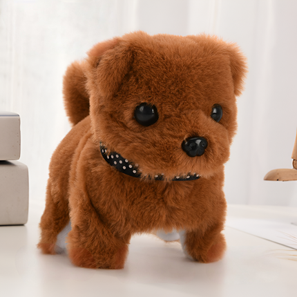 Interactive Puppy Robot Plush Toy with Realistic Movement | Engaging Companion for Kids 0