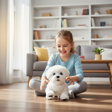 Interactive Puppy Toy | Walking and Barking Dog Design with Realistic Movements | Engaging Play for Kids 1