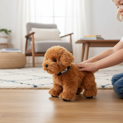 Interactive Puppy Toy | Walking and Barking Dog Design with Realistic Movements | Engaging Play for Kids 3