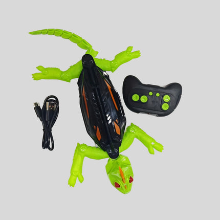 Interactive RC Robot Toy | Wall Climbing Lizard & Cockroach with USB Rechargeable Battery | Fun Indoor Adventure for Kids 0
