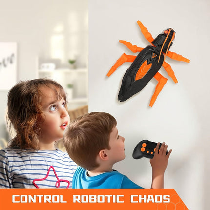 Interactive RC Robot Toy | Wall Climbing Lizard & Cockroach with USB Rechargeable Battery | Fun Indoor Adventure for Kids 2