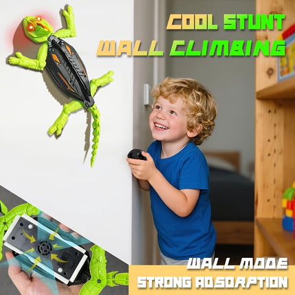 Interactive RC Robot Toy | Wall Climbing Lizard & Cockroach with USB Rechargeable Battery | Fun Indoor Adventure for Kids 4