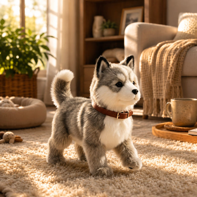 Interactive Robot Dog Toy | Walking Puppy with Tail Wagging Action | Perfect Companion for Kids 1