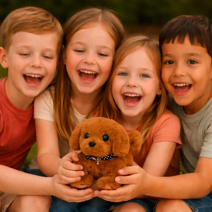 Interactive Robot Puppy | Plush Toy with Realistic Movements | Engaging Companion for Kids 2