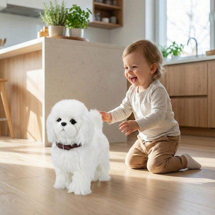 Interactive Robot Puppy | Realistic Electronic Dog Toy with Walking & Barking | Engaging Companion for Kids' Imaginative Play 10