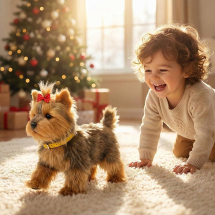 Interactive Robot Puppy | Realistic Electronic Dog Toy with Walking & Barking | Engaging Companion for Kids' Imaginative Play 14