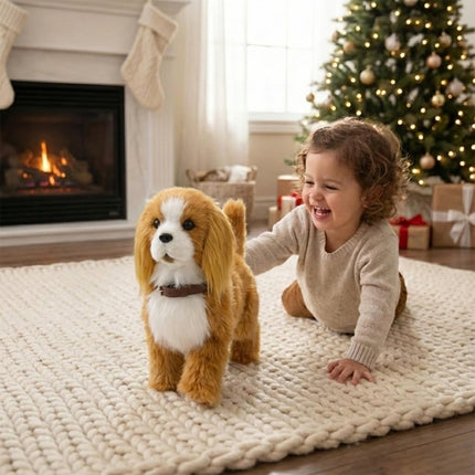 Interactive Robot Puppy | Realistic Electronic Dog Toy with Walking & Barking | Engaging Companion for Kids' Imaginative Play 16