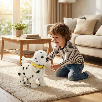 Interactive Robot Puppy | Realistic Electronic Dog Toy with Walking & Barking | Engaging Companion for Kids' Imaginative Play 8