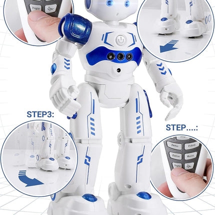 Interactive Robot Toy | Remote Control & Gesture Activation for Fun Learning 3
