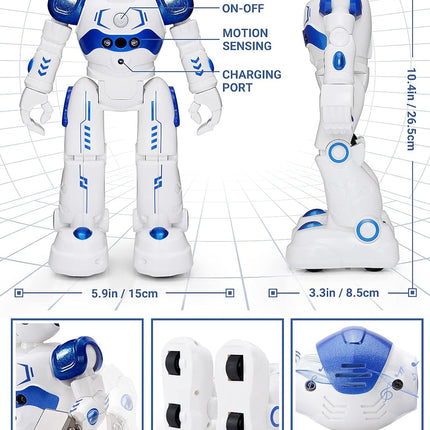 Interactive Robot Toy | Remote Control & Gesture Activation for Fun Learning 5