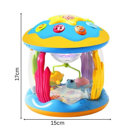 Interactive Sensory Baby Drum Toy with Lights & Music | Engaging Activity for Early Learning 2