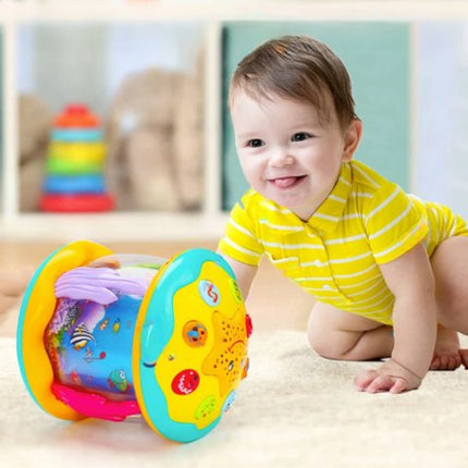Interactive Sensory Baby Drum Toy with Lights & Music | Engaging Activity for Early Learning 4
