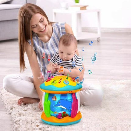 Interactive Sensory Baby Drum Toy with Lights & Music | Engaging Activity for Early Learning 5